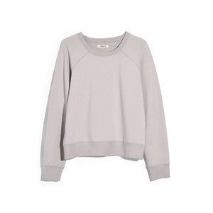 Madewell Shrunken Recycled Cotton Sweatshirt